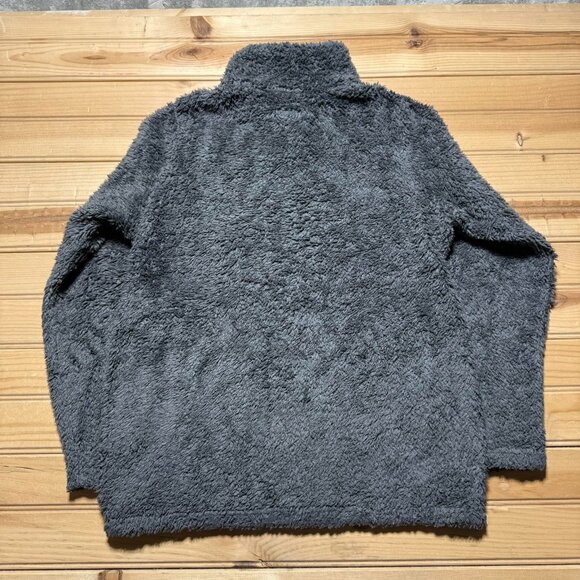 Patagonia Los Gatos1/4 Zip Fleece Gray Jacket Girls - Size Large (12) - Picture 9 of 12